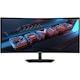 Monitor Gaming curbat Gigabyte GS34WQCA, 34", WQHD (3440x1440), VA 1500R, 120Hz, 1ms (MPRT), FreeSync Premium, HDR10, Black Equalizer, Crosshair, Aim Stabilizer, Flicker-Free, Low Blue Light, DisplayPort 1.4, HDMI 2.0, VESA 100x100mm, Negru
