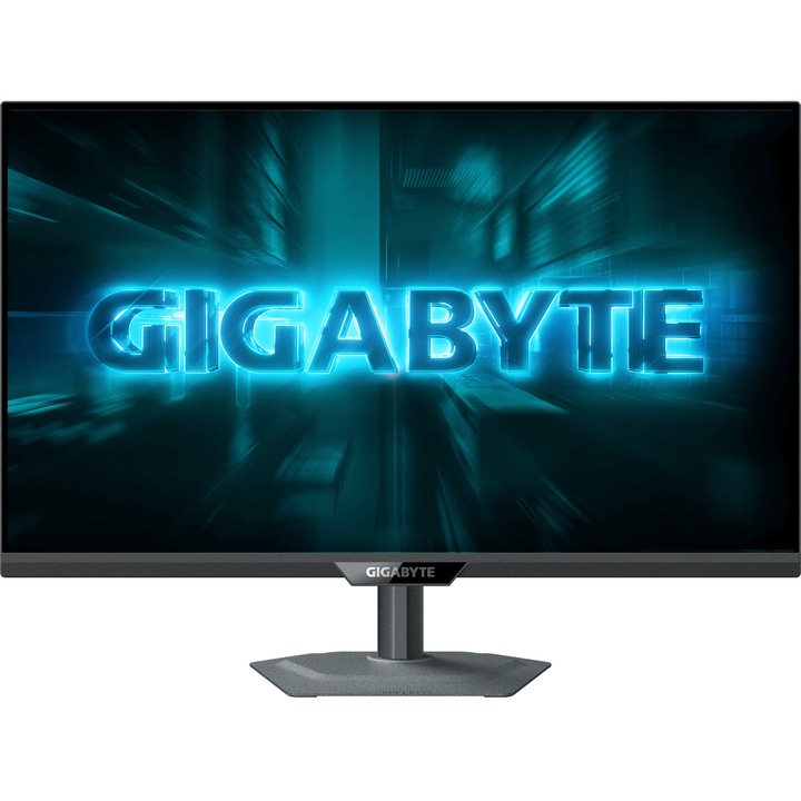 Монитор Gaming Gigabyte G27Q20, 27", QHD (2560x1440), IPS, 200Hz / OC 210Hz, 0.5ms GTG, G-Sync Compatible, AMD FreeSync Premium, Smart OD, Night Vision, Low Blue Light, Black Equalizer 2.0, HDR10, FlickerFree, 2xHDMI 2.0, DP 1.4, Audio, USB, Pivot, Черен