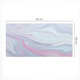 Mapa protectie birou Tulup, model valuri pastel, din vinil, 90x45cm, rezistent la decolorare, grosime 1.6mm