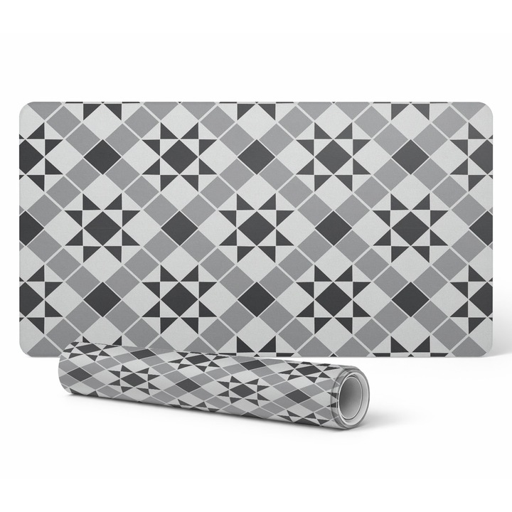 Egérpad Tulup, geometrikus modell, 120x60cm