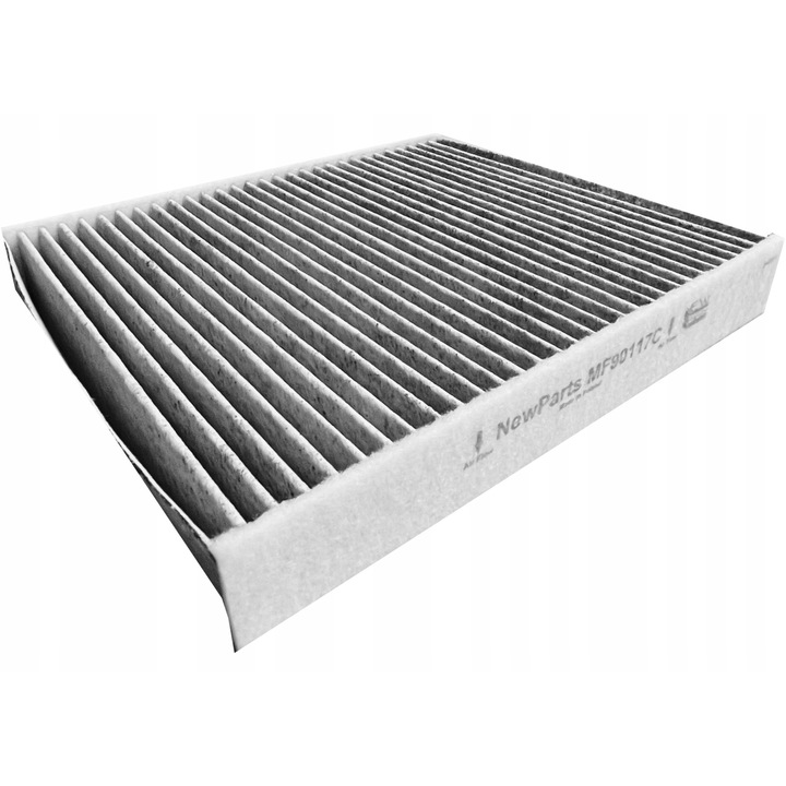 Filtru cabina NewParts MF90117C, compatibil K1154A, 245x208x34mm, pentru Ford C-Max, Kuga, Mondeo, S-Max