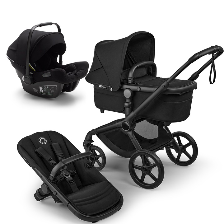 Carucior Bugaboo 3 in 1 Fox 5 Renew Black/Heritage Black