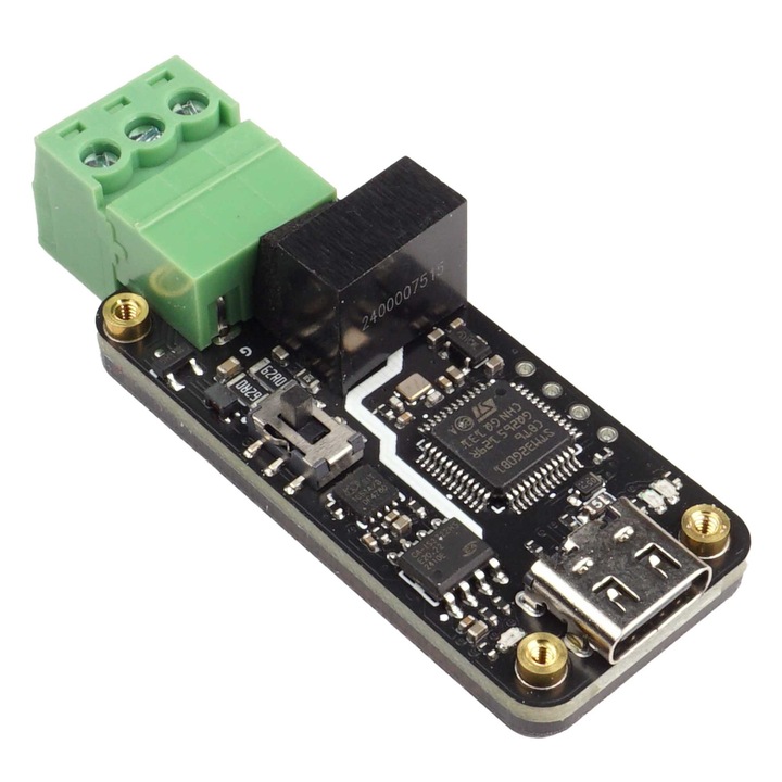 Modul CAN FD Interfata CANBUS 2.0 SLCAN USB2CANFD WeAct USB-C