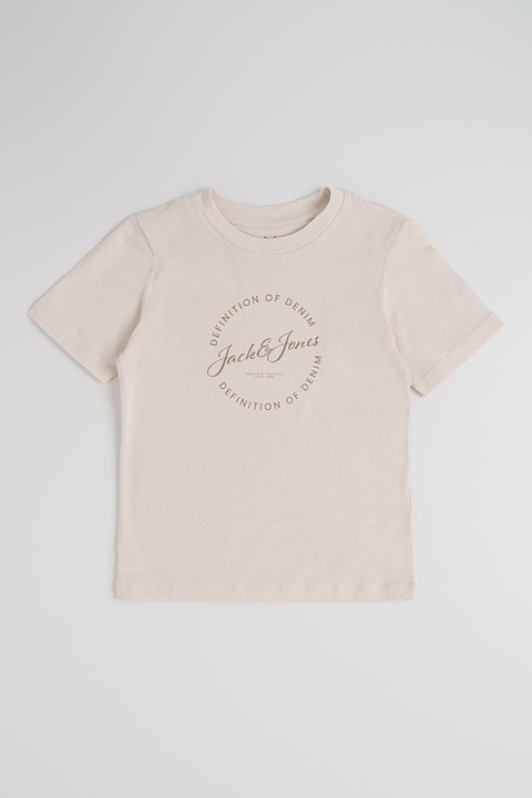 Jack & Jones, Logós pamutpóló, Krémszín