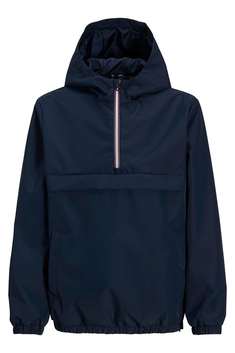 Jack & Jones, Geaca regular-fit cu model uni, Alb/Coral/Bleumarin