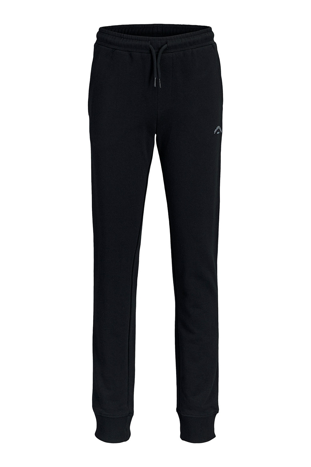 Jack & Jones, Pantaloni de trening din amestec de bumbac cu croiala regular-fit, Negru, 152 CM
