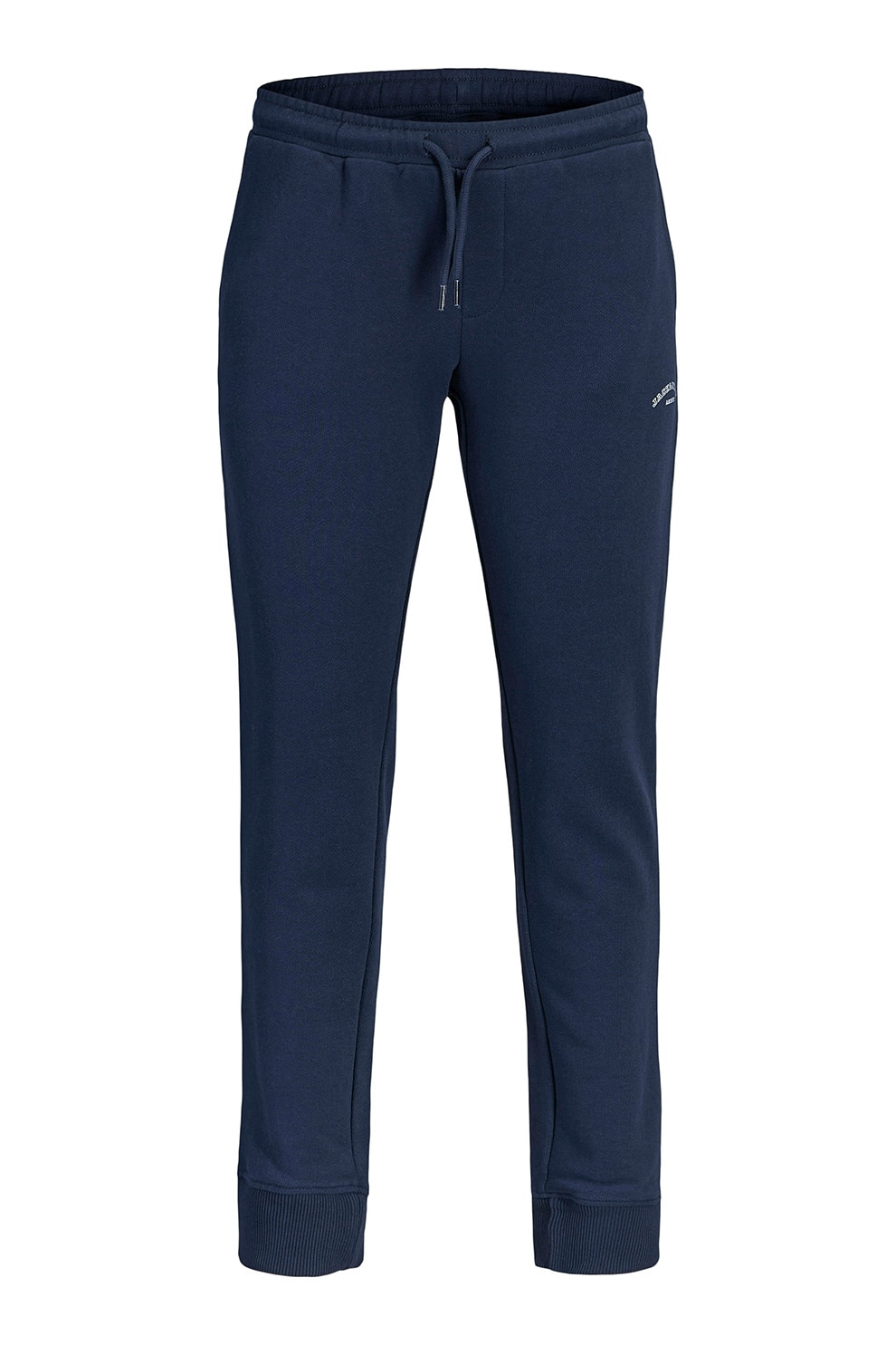 Jack & Jones, Pantaloni de trening din amestec de bumbac cu croiala regular-fit, Bleumarin, 152 CM