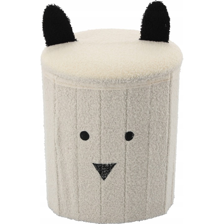 Összecsukható puff tárolóval 28 x 28 x 34 cm