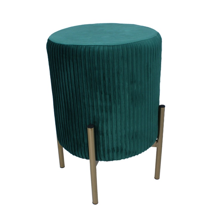 Kerek puff lábakon 28 x 42 cm