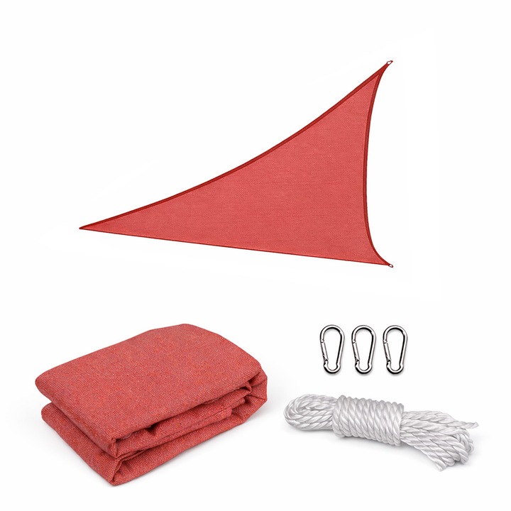 Leziter Rana napvitorla háromszög alakú 3x3x3 m bézs