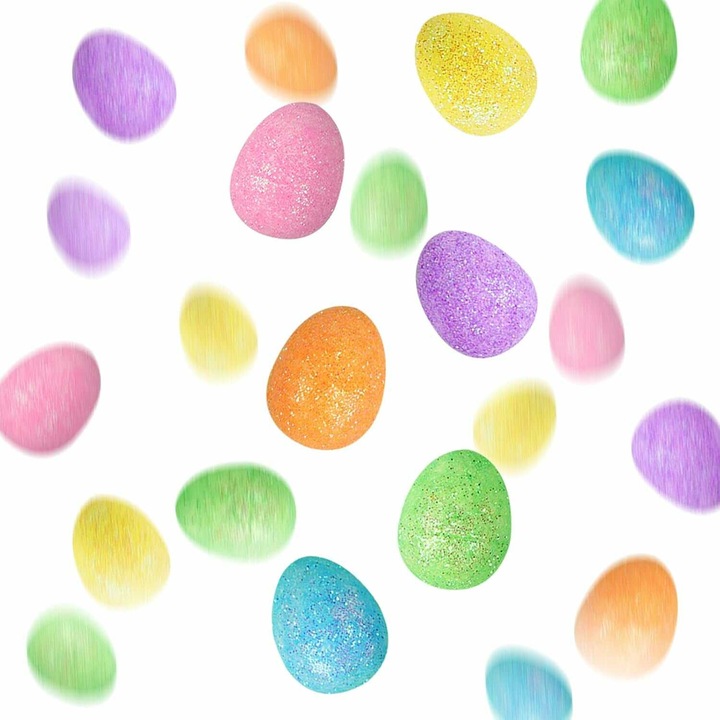 Set mini ouă decorative de Paște KTM 110 buc