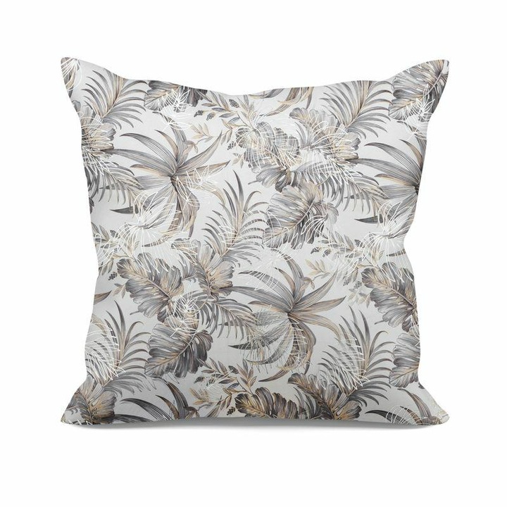 Калъфка за възглавница Eurofirany, 40x40см, бяло кадифе, 1 брой