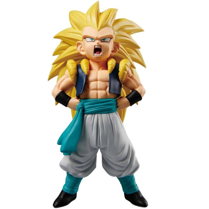 Bandai Dragon Ball Z Solid Edge Works Super Saiyan 3, Gotenks figura