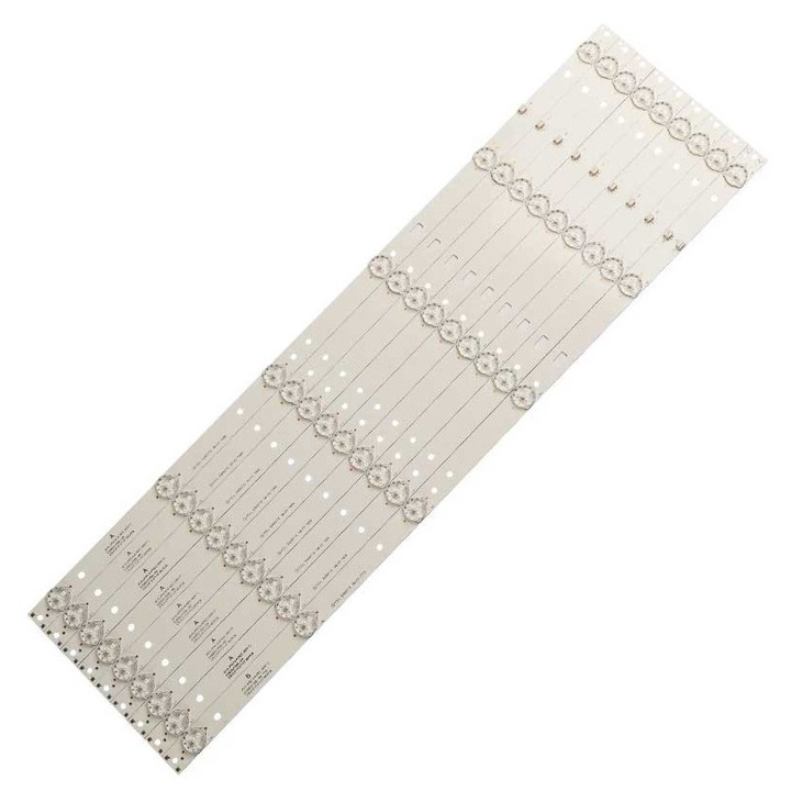 Bareta leduri Akai 55inch 6led 8A+1B set 9buc