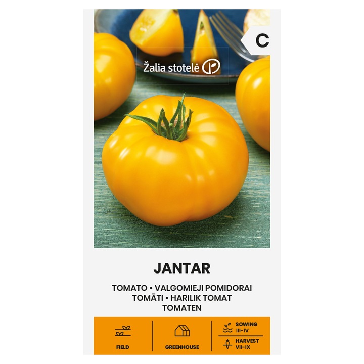 Paradicsom Jantar, Žalia Stotelė, vetőmagok, boríték, 0.2 gramm