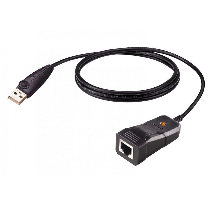 USB - RS232 RJ45 adapterkábel, ATEN UC232BF, 1.2m, FTDI, plug-and-play