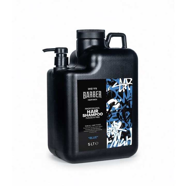 Sampon de par Marmara Barber Shampoo Blue fara Parabeni 5000ml