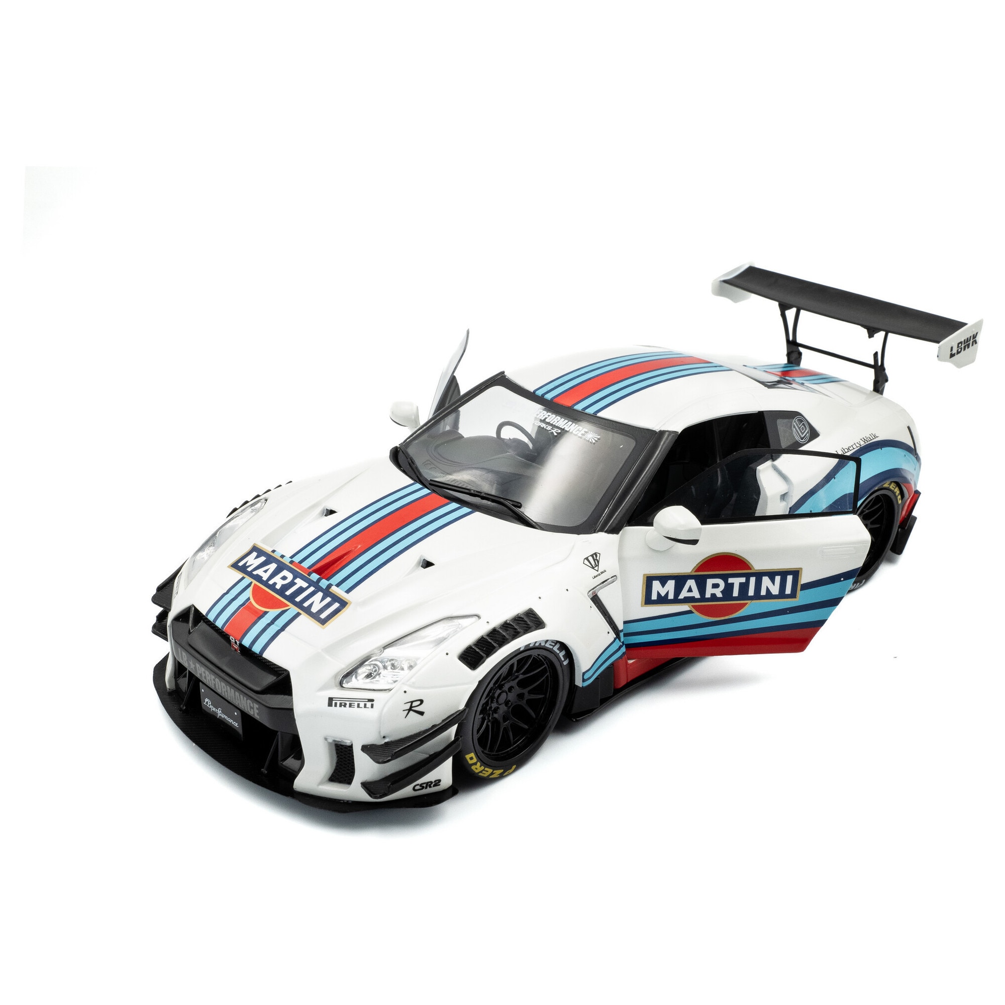 Macheta Nissan GT-R R35 Liberty Walk Body Kit 2.0 2024 - 1/18