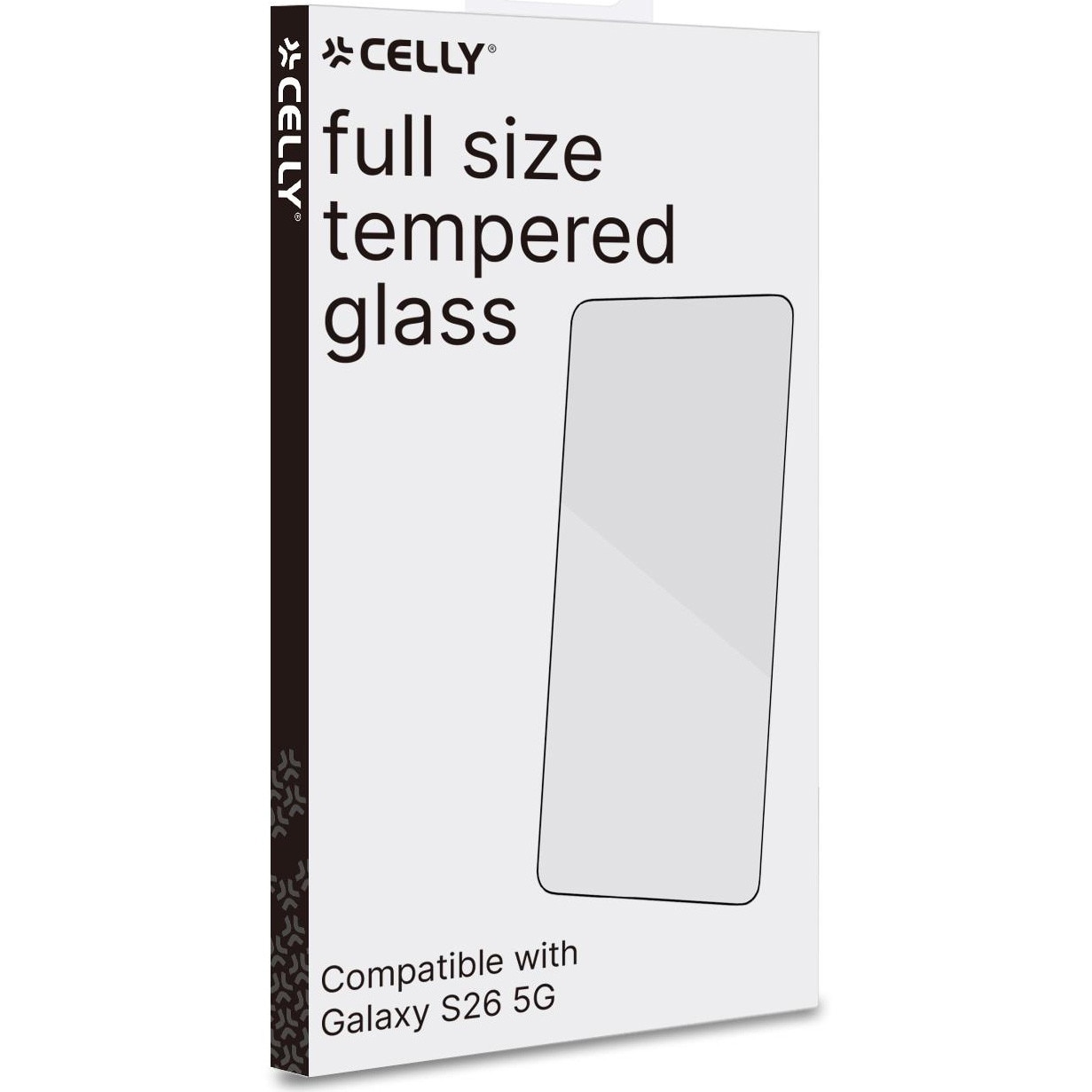 Folie de protectie Celly din sticla pentru ecran Samsung Galaxy S26, Transparent