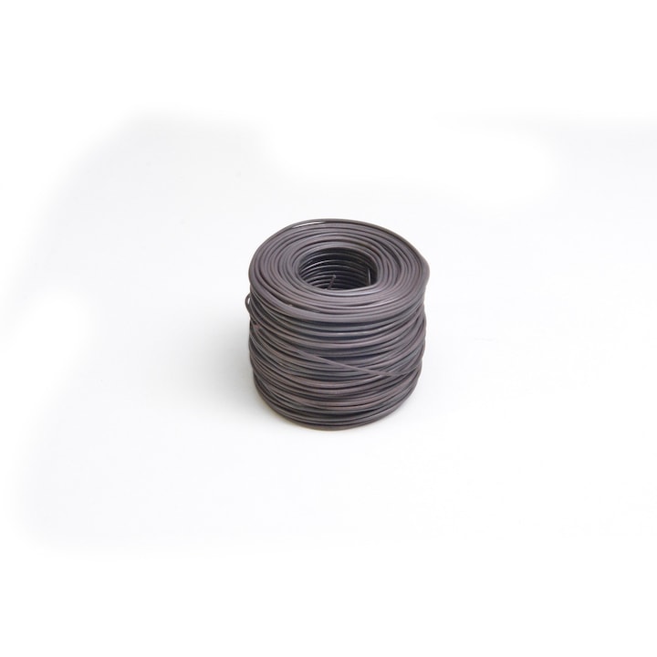 Lágy, újrahegesztett huzal 1,4 mm, vödör 5 kg, 40 fm tekercs szett, kesztyűvel, vasalat rögzítéséhez, virágkötészethez, gyümölcstermesztéshez, könnyű használat, kiváló minőség, tartós