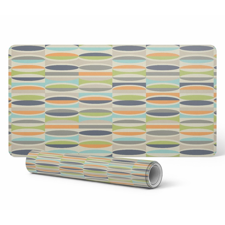 Mousepad Tulup, oval, 120x60cm, rezistent la decolorare, 1,6mm
