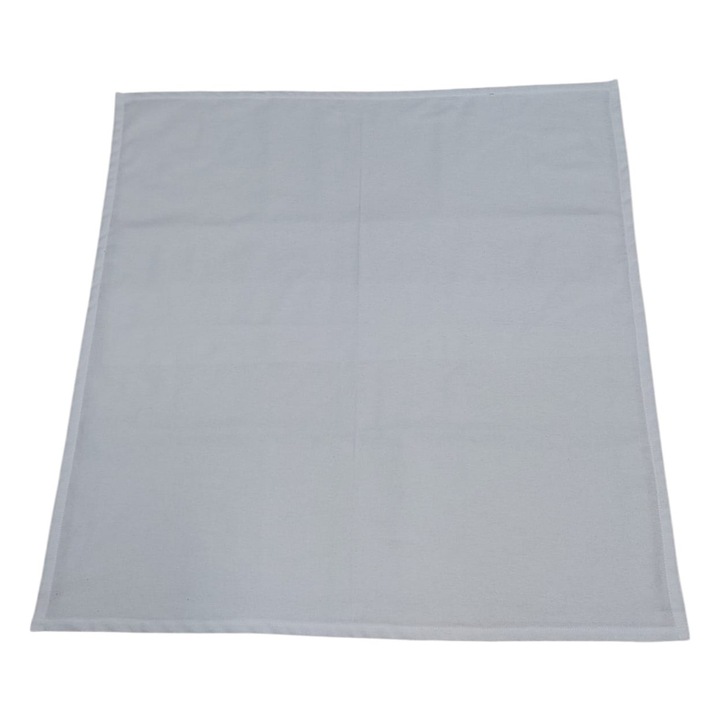 Scutec finet, 75X75 cm, ST01 Unicolor Alb, 100% bumbac, Albatex Home