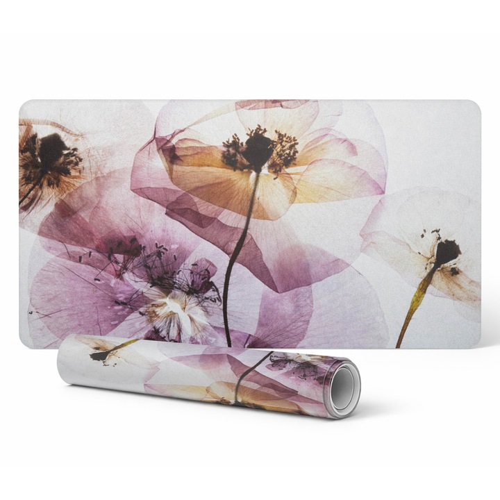 Mousepad Tulup, model floral, 90x45cm, 1.6mm, multicolor