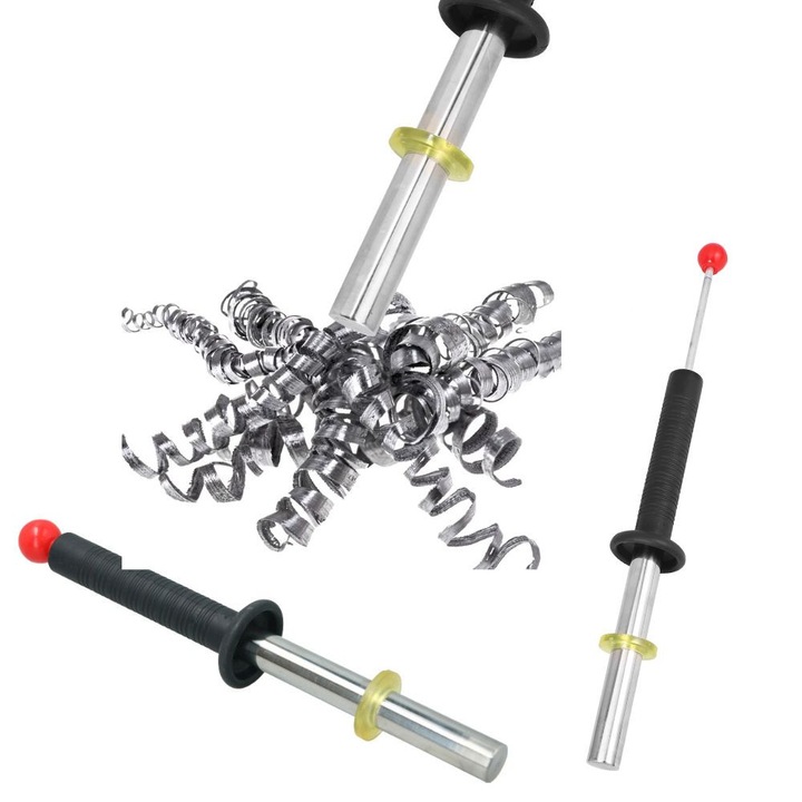 Colector magnetic, Gazelo, 58cm, mecanism cu piston, fără alimentare