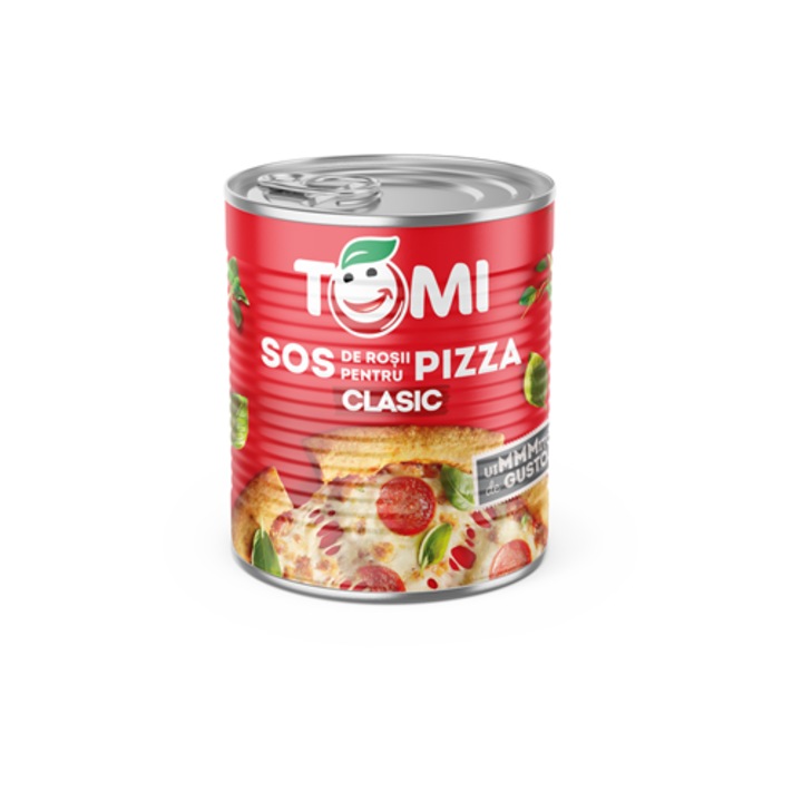 Sos Rosii Clasic pentru Pizza, 4 Kg, Tomi