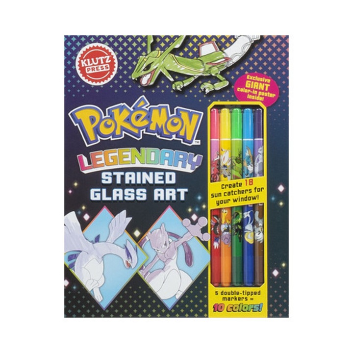 Pokémon Legendary Stained Glass -