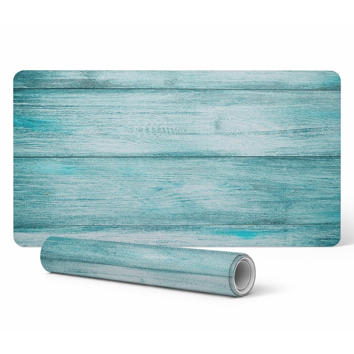 Mousepad Tulup, 120x60cm, rezistent la decolorare, albastru