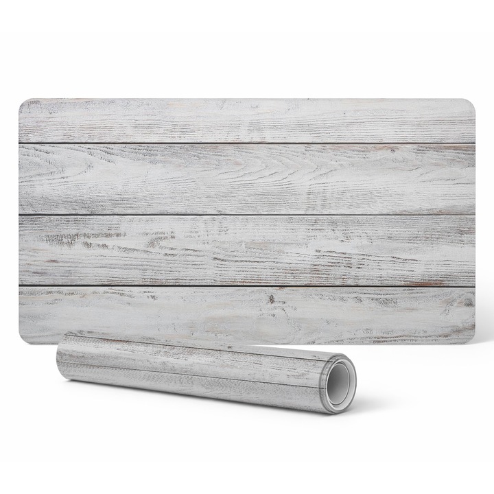 Mousepad Tulup, 90x45cm, rezistenta la decolorare si raze UV, gri