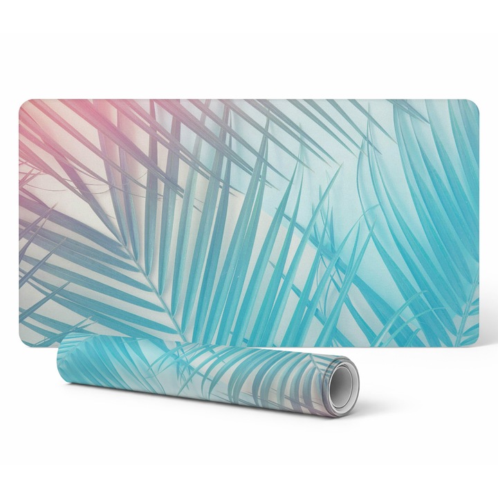 Mousepad Tulup, 120x60cm, Pastel, Rezistenta la UV