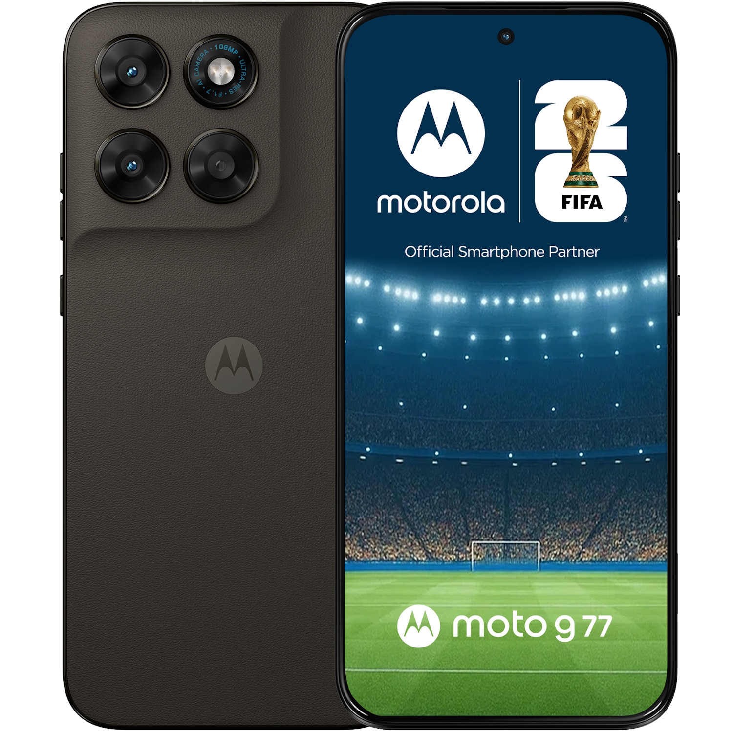 Telefon mobil Motorola G77, 256GB, 8GB RAM, 5G, Black Olive