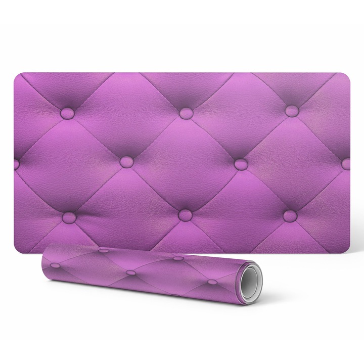 Mousepad Tulup, 120x60cm, violet, rezistent la decolorare si raze UV