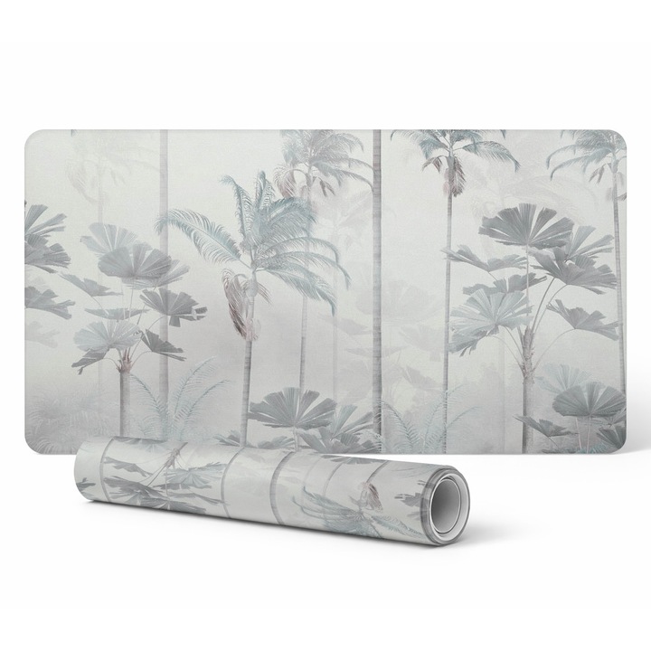 Mousepad Tulup, Delikatna Dzungla, 120x60cm, rezistent la decolorare, 1,6mm grosime