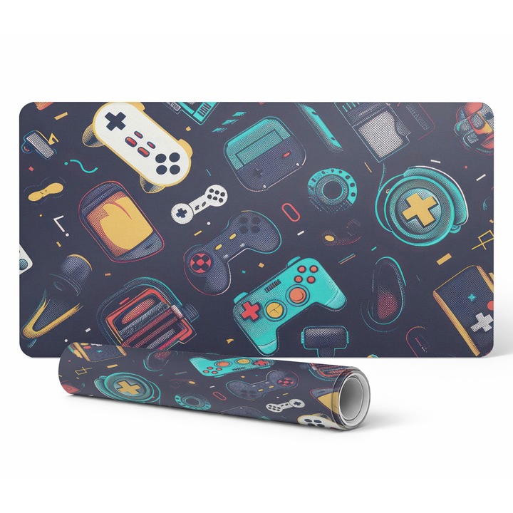 Подложка за мишка Tulup 120x60cm, винилов материал, устойчив на избледняване, дебелина 1,6мм