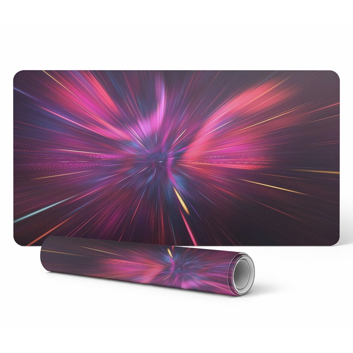 Mousepad Tulup, 120x60cm, antiderapant, rezistent la decolorare