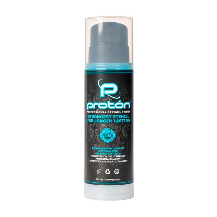 Primer sablon tatuaj Airless System - PROTON Blue, 250ml