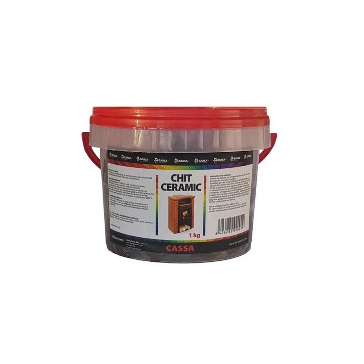 Chit ceramic CASSA 1kg pentru sobe si seminee