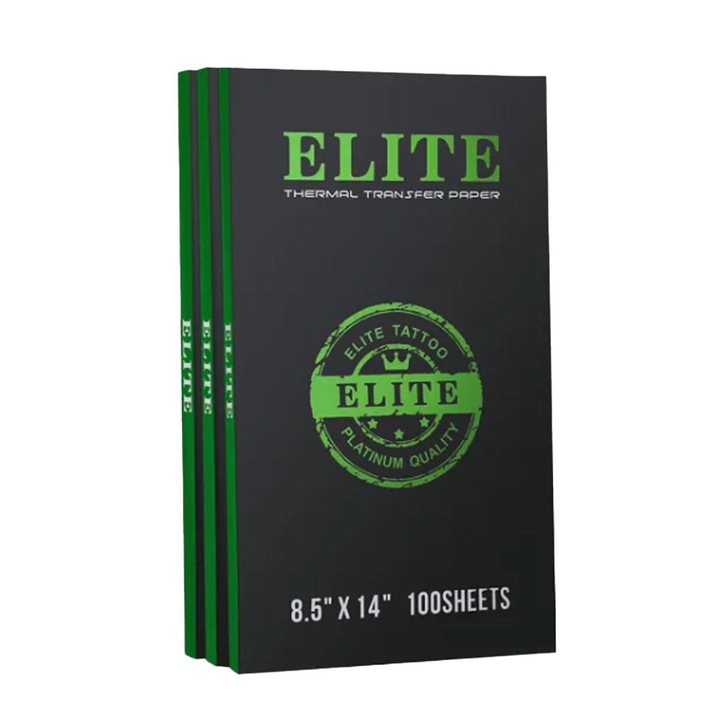 Foi de transfer tatuaj, ELITE TOP - 100Buc (Long)