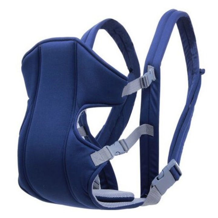 Marsupiu ergonomic pentru bebelusi, Full bleumarin