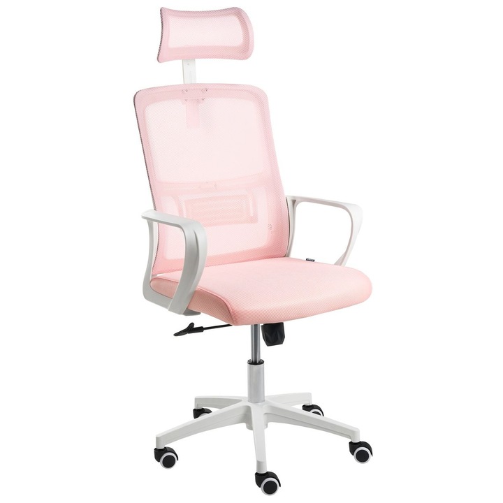 Scaun ergonomic Monarch Roz pastel