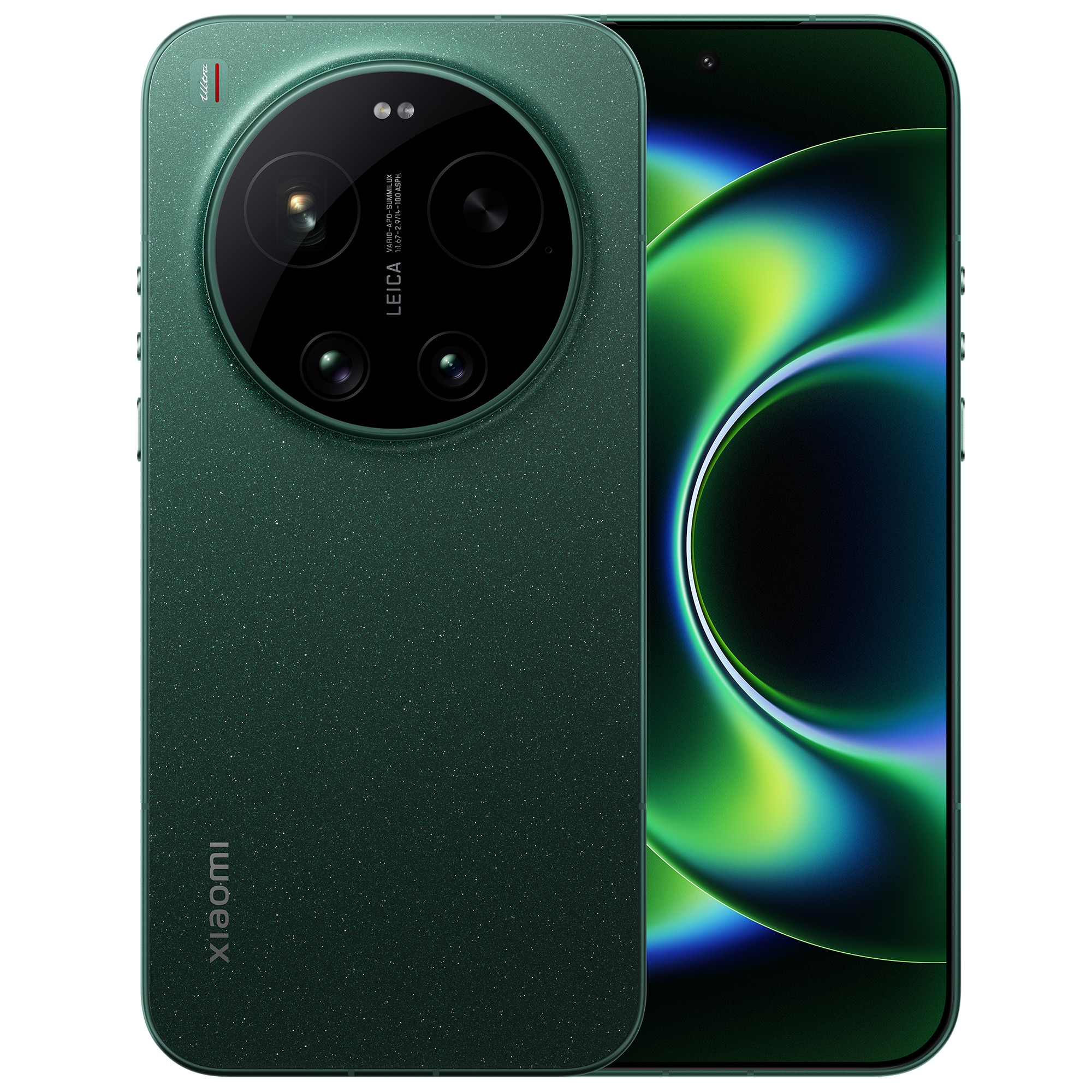 Telefon mobil Xiaomi 17 Ultra, 5G, 16GB RAM, 512GB ROM, Verde +