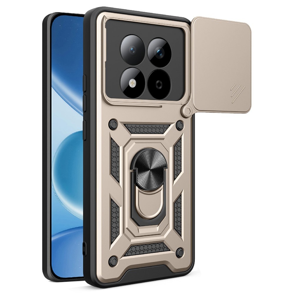 Husa pentru Xiaomi Redmi Note 15 Pro 5G - Techsuit CamShield Series - Gold