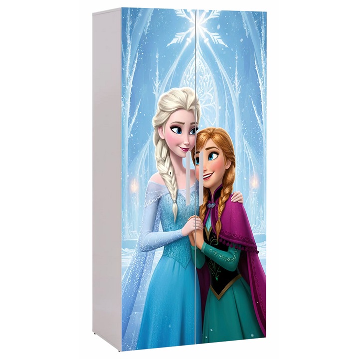 Гардероб Frozen Patolino, 2 врати, многоцветен, 180x80x45 см