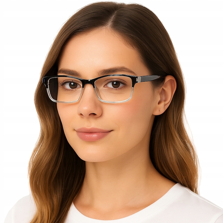 Ochelari de vedere Moramo Optimunus Black, dioptrii -3.50, filtru PC, antireflex, negru semitransparent, 139x16x137mm