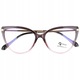 Ochelari fara dioptrii dama tip cat eye pentru computer cu filtru lumina albastra