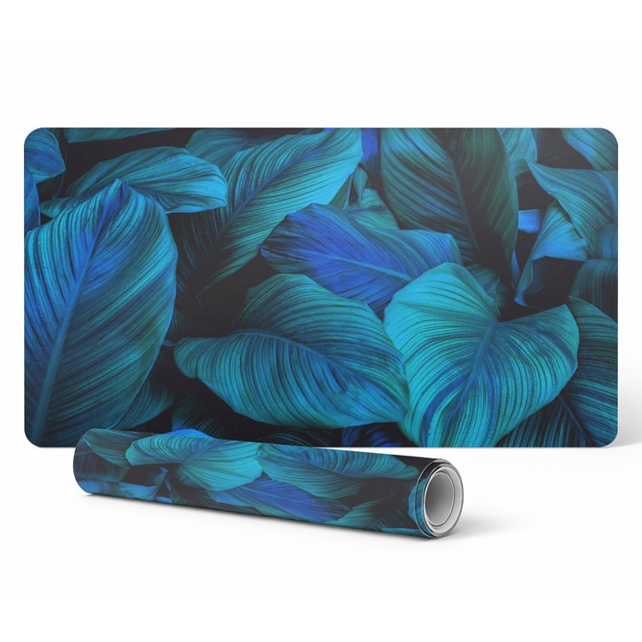 Подложка за мишка Tulup, 120x60см, модел тропически листа