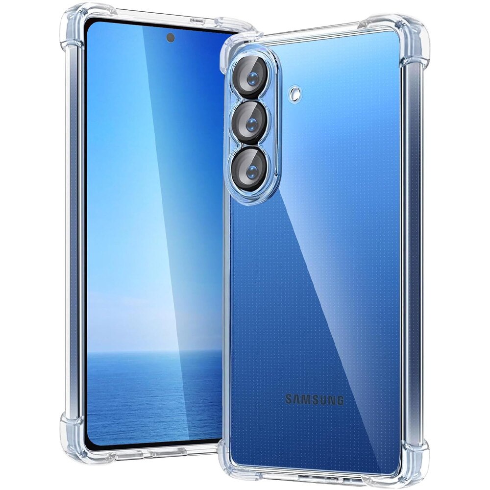 Husa din Silicon AntiShock pentru Samsung Galaxy S26, Anti-Ingalbenire, Crystal Clear Transparency, Rezistenta si Protectie, Transparenta